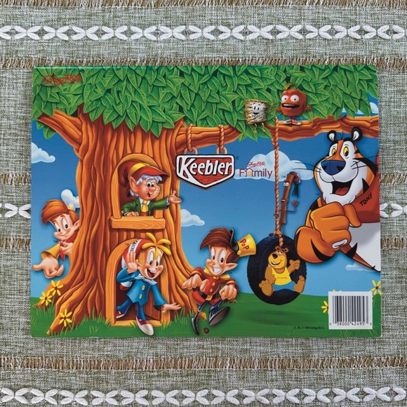 2008- 2009 Vintage Kelloggs Keebler Food Breakfast Calendar - Picture 2 of 6